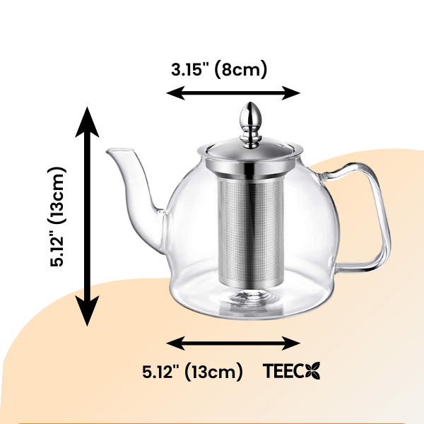 Teecx Set of 3 Glass Jars
